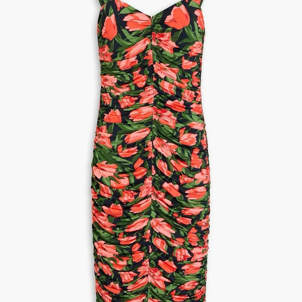 CAROLINA HERRERA
Ruched floral-print stretch-jersey midi dress - Picture 6 of 6